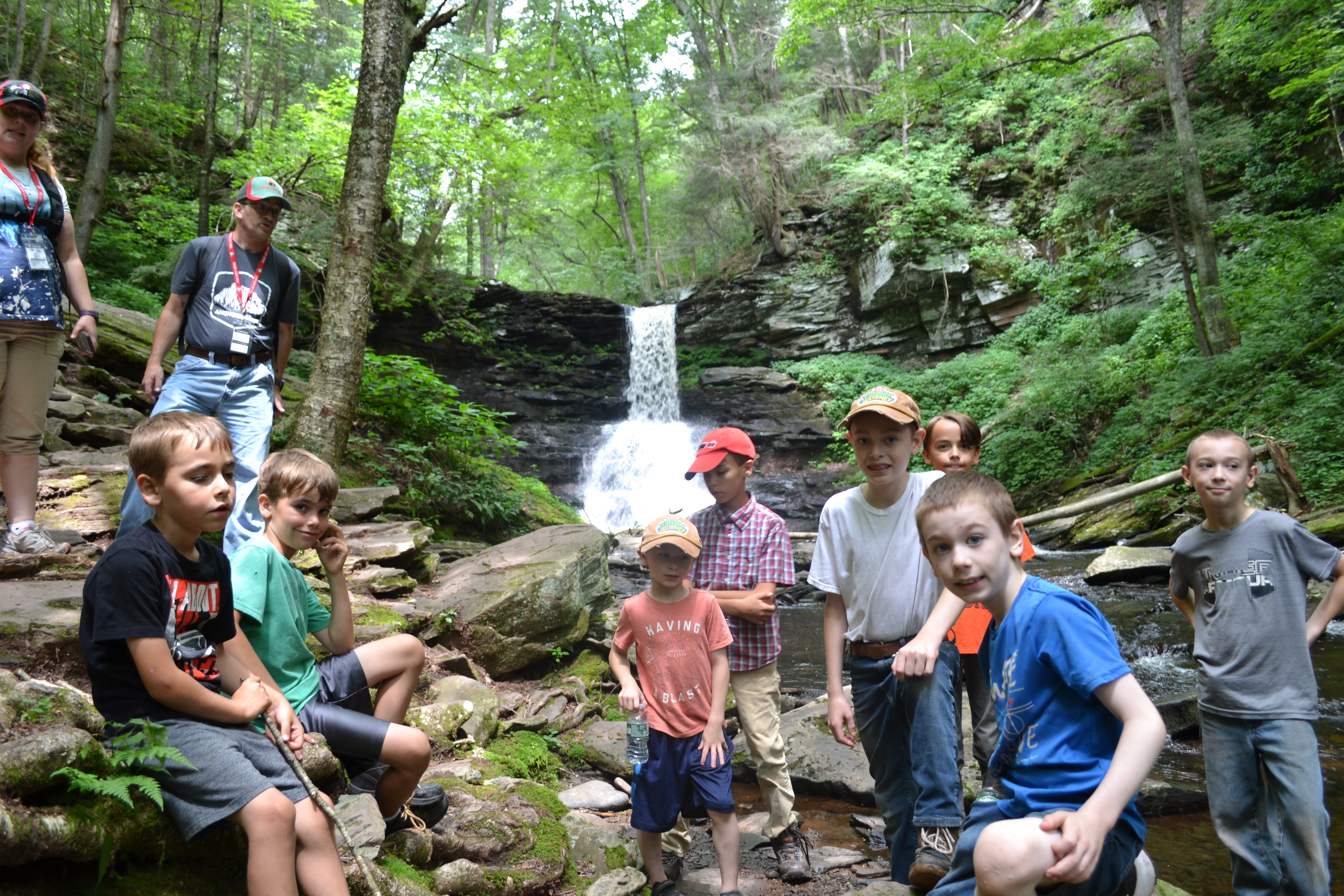 Hiking at Ricketts Glen